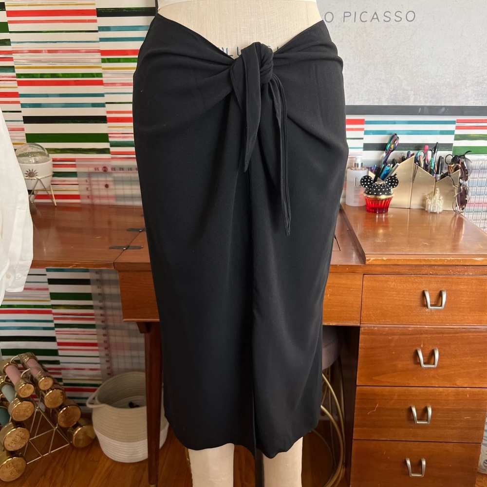 Jenni Kayne Crepe Tie Skirt
